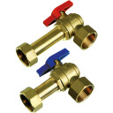 KULEVENTILSETT 1" VINKELBORRING