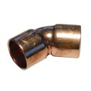 Viega 22 mm 45° Bøjning for Hydraulikk - Kobber