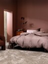 Høie of Scandinavia Emil Sett Rødbrun  N   Pink   140X200/50X70CM
