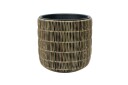 Wicker Blomsterpotte D35xH36 cm Lysebrun  