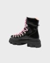 Ganni Boots Cleated Mountain Box Oleatex  Black EUR 40