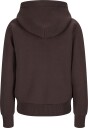 Caspara Cosmo Zip Hoodie Dame Espresso M