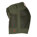 Amundsen 5 Incher Field Shorts Shorts Flaskegrønn female XS