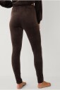Ellos Collection   Leggings i velur   Brun