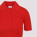 Courrèges Dame Topper Rød S