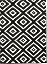 Wilton teppe   Florence Preston sort Størrelse: 160 x 225 cm