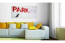 Bilde Pike På En Huske Banksy 120x60 Artgeist sp. z o. o.