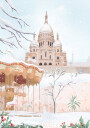 Winter in Paris Plakat Plakat / 30x40cm