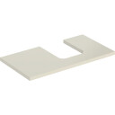 GEBERIT ONE bordplate 900x470x30mm utskjæring for høytrykkspumper i skål
