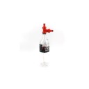 Carbonation Cap Tee Adapter T-stykke for PET ball lock tilkoblinger