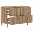 vidaXL Baderomsvaskeskap ARNHEM Artisan eik 82 x 41 x 59 cm