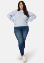 Happy Holly Amy Push Up Jeans Medium denim 36S