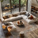 Wilton teppe   Douz rød/multi Størrelse: 160 x 230 cm