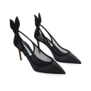 Aquazzura Dame Sko Svart 38 1/2 EU,