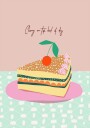 Cherry on top kind of day Plakat Plakat / 100x150cm
