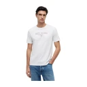 Tommy Hilfiger Brand Love T-skjorte Hvit L med logotrykk