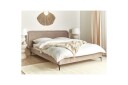 Dubbelsäng Beliani Suzette med lamellram Beige 140x200 cm Beige 160x200 VALUE_MISSING_4  