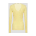 Jil Sander Dame Strikkevarer Gul L,