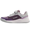 Hummel Sko   Topplys Pro VC Jr   Black Plum   Hummel   33   Innesko Grå Lilla Sølv