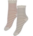 Minymo Ash Rose Strømper Med Pattern 7-Pack 19-22