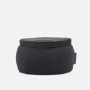 Wing Ottoman Black Sapphire Svart