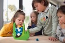 Buitenspeel Krokodille Balansespill for Barn - Fargerik Sorteringsboks Fra 4 År