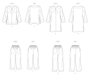 Vogue 2019 - Homewear/Lounge-set STRL: A (XS-S-M-L-XL)