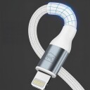 3Mk Usb-C Lightning Usb-Kabel 3 M Hvit