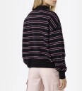 Dickies Collegegenser   Westover   Svart/Rosa Stripet   Dickies   XXS   Xtra Xtra Small   Collegegenser