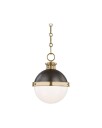 Hudson Valley Lighting Latham taklampe antikk messing/bronse 4019 ADB CE