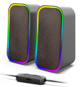 Speedlink TOKEN RGB Bluetooth Gaming Høyttalere 12W Svart
