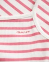 Gant Stripete tanktop til ungdom BLUSH PINK 170