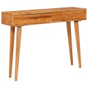  Konsollbord med skuff Brun 110 x 30 x 80 cm Solid akasietre