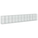 vidaXL Gabion med 3,5 mm tråd og 5x10 cm mesh 1150x100x200 cm