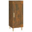 vidaXL Skjenk røkt eik 34,5x34x90 cm konstruert tre