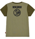 Lego® Wear LEGO® Ninjago T skjorte LwTano 606 Light Olive Green 4 år 104 T skjorte Blå Grønn Gul