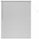  Vindu Persienne med gardiner Manual sølv Aluminium