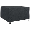  Trekk til utemøbler Svart 150 x 150 x 75 cm 210D
