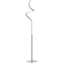Trio Lighting Course gulvlampe nikkel