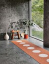 Pappelina Vera Pop teppe Pale Orange/Pearl Pink 70 x 120cm