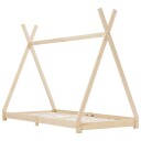"Telt" sengeramme for barn 90x200 cm - natur