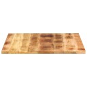  Bordplate 80x80x1,5 cm firkantet grovt heltre mango 371349