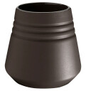 NJRD Lines vase 8 cm Brun