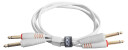 UDG Gear Lydkabel 2x Ts - 2x Ts White 3m