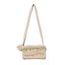 Wheat Knitted Clutch Emb. Dagmar - Cream - ONE SIZE