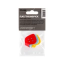 Dunlop Herco Flat Thumbpicks Heavy Gauge Pack of 3