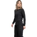 Bergans Merino Long Sleeve Women Dark Shadow Grey M M