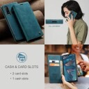 Huawei P30 Lite Caseme 013 Series Lommebok-deksel Blå
