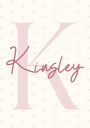 Personalized Initial Name Plakat Plakat / 100x150cm