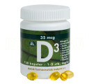 DFI D3-vitamin 35 mcg 120 Kapslar